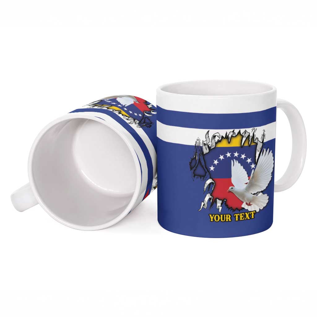 Personalized Cuba Venezuela Ceramic Mug Fuerza Y Esperanza - Wonder Print Shop