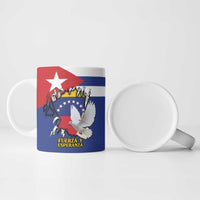 Personalized Cuba Venezuela Ceramic Mug Fuerza Y Esperanza - Wonder Print Shop