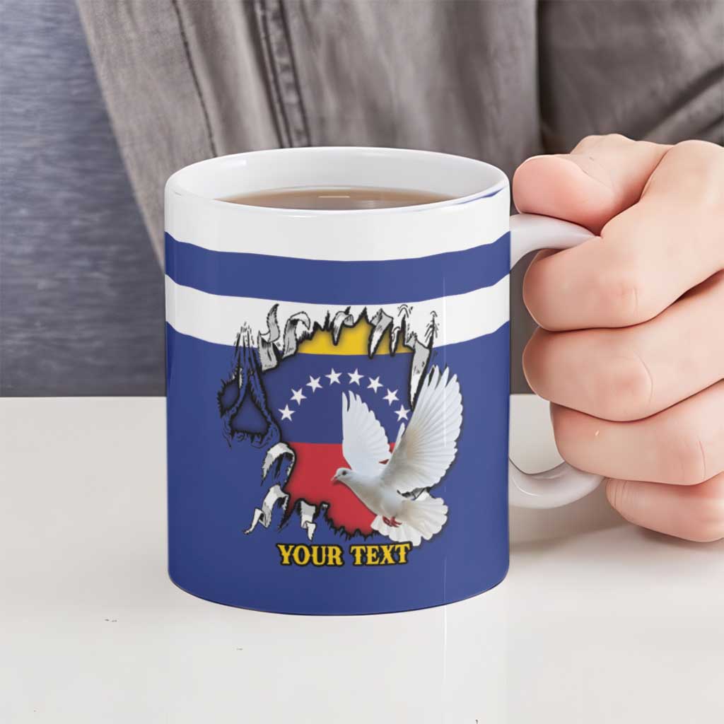 Personalized Cuba Venezuela Ceramic Mug Fuerza Y Esperanza - Wonder Print Shop