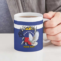 Personalized Cuba Venezuela Ceramic Mug Fuerza Y Esperanza - Wonder Print Shop