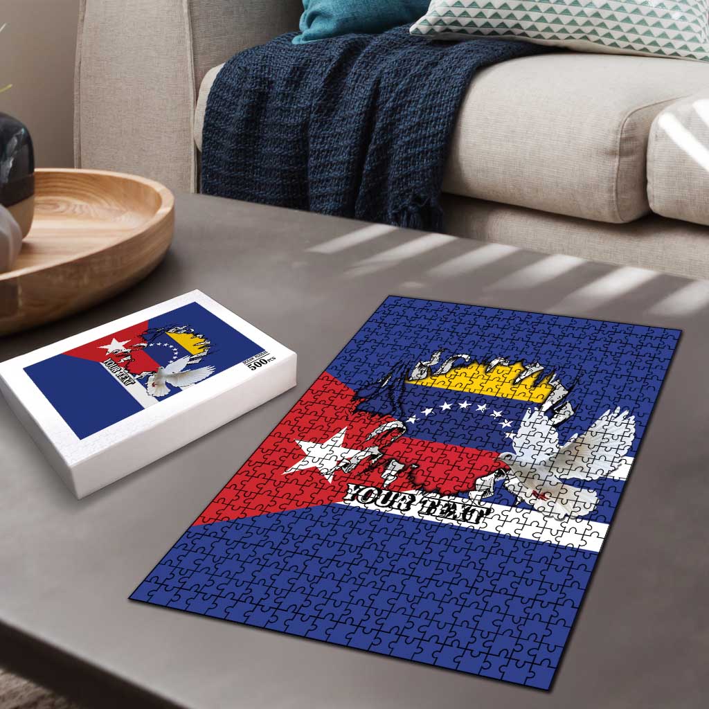 Personalized Cuba Venezuela Puzzle Fuerza Y Esperanza - Wonder Print Shop