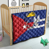Personalized Cuba Venezuela Quilt Fuerza Y Esperanza - Wonder Print Shop