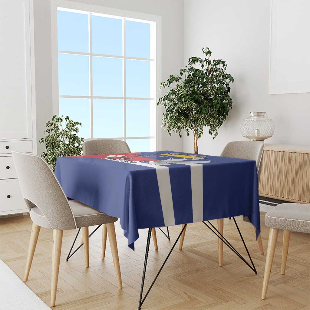 Personalized Cuba Venezuela Tablecloth Fuerza Y Esperanza - Wonder Print Shop