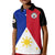 Philippines Concept Home Football Polo Shirt for Kid Pilipinas Flag Black Style 2023 - Wonder Print Shop