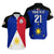 (Custom Text And Number) Philippines Concept Home Football Hawaiian Shirt Pilipinas Flag Black Style 2023 - Wonder Print Shop