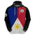 Custom Philippines Concept Home Football Hoodie Pilipinas Flag Black Style 2023 - Wonder Print Shop