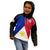 (Custom Text And Number) Philippines Concept Home Football Kid Hoodie Pilipinas Flag Black Style 2023 - Wonder Print Shop