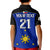 (Custom Text And Number) Philippines Concept Home Football Polo Shirt for Kid Pilipinas Flag Black Style 2023 - Wonder Print Shop