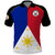 (Custom Text And Number) Philippines Concept Home Football Polo Shirt Pilipinas Flag Black Style 2023 - Wonder Print Shop