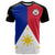 Custom Philippines Concept Home Football T Shirt Pilipinas Flag Black Style 2023 - Wonder Print Shop