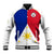 (Custom Text And Number) Philippines Concept Home Football Baseball Jacket Pilipinas Flag White Style 2023 LT9 - Wonder Print Shop