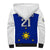 (Custom Text And Number) Philippines Concept Home Football Sherpa Hoodie Pilipinas Flag White Style 2023 - Wonder Print Shop