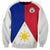 (Custom Text And Number) Philippines Concept Home Football Sweatshirt Pilipinas Flag White Style 2023 - Wonder Print Shop