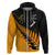 Custom Australia Wallabies and Aotearoa Rugby Hoodie Kangaroo Black Fern Maori Gold Vibe - Wonder Print Shop