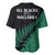 Australia Wallabies and Aotearoa Rugby Baseball Jersey Kangaroo Black Fern Maori Green Vibe LT9 - Wonder Print Shop