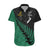 Australia Wallabies and Aotearoa Rugby Hawaiian Shirt Kangaroo Black Fern Maori Green Vibe - Wonder Print Shop