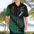 Australia Wallabies and Aotearoa Rugby Hawaiian Shirt Kangaroo Black Fern Maori Green Vibe - Wonder Print Shop