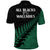 Australia Wallabies and Aotearoa Rugby Polo Shirt Kangaroo Black Fern Maori Green Vibe - Wonder Print Shop