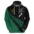 Custom Australia Wallabies and Aotearoa Rugby Hoodie Kangaroo Black Fern Maori Green Vibe - Wonder Print Shop