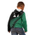 Custom Australia Wallabies and Aotearoa Rugby Kid Hoodie Kangaroo Black Fern Maori Green Vibe - Wonder Print Shop