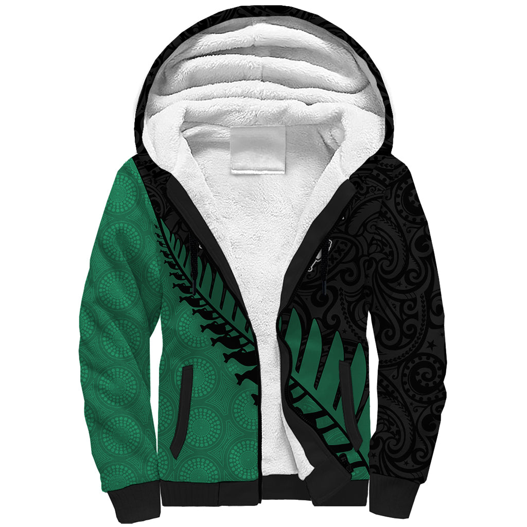 custom-australia-wallabies-and-aotearoa-rugby-sherpa-hoodie-kangaroo-black-fern-maori-green-vibe