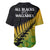 Australia Wallabies and Aotearoa Rugby Baseball Jersey Kangaroo Black Fern Maori Gradient Vibe LT9 - Wonder Print Shop