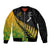 Australia Wallabies and Aotearoa Rugby Bomber Jacket Kangaroo Black Fern Maori Gradient Vibe LT9 - Wonder Print Shop