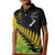 Australia Wallabies and Aotearoa Rugby Kid Polo Shirt Kangaroo Black Fern Maori Gradient Vibe - Wonder Print Shop