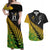 Custom Australia Wallabies and Aotearoa Rugby Couples Matching Off Shoulder Maxi Dress and Hawaiian Shirt Kangaroo Black Fern Maori Gradient Vibe LT9 - Wonder Print Shop