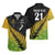 Custom Australia Wallabies and Aotearoa Rugby Hawaiian Shirt Kangaroo Black Fern Maori Gradient Vibe - Wonder Print Shop