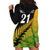 Custom Australia Wallabies and Aotearoa Rugby Hoodie Dress Kangaroo Black Fern Maori Gradient Vibe - Wonder Print Shop