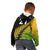 Custom Australia Wallabies and Aotearoa Rugby Kid Hoodie Kangaroo Black Fern Maori Gradient Vibe - Wonder Print Shop