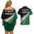 South Africa and Aotearoa Rugby Couples Matching Off Shoulder Short Dress and Hawaiian Shirt Springboks Black Fern Maori Vibe LT9 - Wonder Print Shop