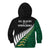 South Africa and Aotearoa Rugby Kid Hoodie Springboks Black Fern Maori Vibe - Wonder Print Shop