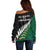 South Africa and Aotearoa Rugby Off Shoulder Sweater Springboks Black Fern Maori Vibe - Wonder Print Shop