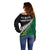 South Africa and Aotearoa Rugby Off Shoulder Sweater Springboks Black Fern Maori Vibe - Wonder Print Shop