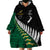 South Africa and Aotearoa Rugby Wearable Blanket Hoodie Springboks Black Fern Maori Vibe - Wonder Print Shop