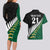 Custom South Africa and Aotearoa Rugby Couples Matching Long Sleeve Bodycon Dress and Hawaiian Shirt Springboks Black Fern Maori Vibe LT9 - Wonder Print Shop