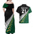 Custom South Africa and Aotearoa Rugby Couples Matching Off Shoulder Maxi Dress and Hawaiian Shirt Springboks Black Fern Maori Vibe LT9 - Wonder Print Shop