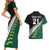 Custom South Africa and Aotearoa Rugby Couples Matching Short Sleeve Bodycon Dress and Hawaiian Shirt Springboks Black Fern Maori Vibe LT9 - Wonder Print Shop