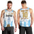 Argentina Champions Football Custom Men Tank Top Campeon de America - Wonder Print Shop