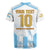 Argentina Champions Football Custom Rugby Jersey Campeon de America - Wonder Print Shop