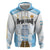 Argentina Champions Football Custom Zip Hoodie Campeon de America - Wonder Print Shop