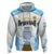 Argentina Champions Football Custom Zip Hoodie Campeon de America - Wonder Print Shop