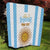 Vamos Argentina Champions Football Custom Quilt White and Sky Blue