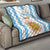 Vamos Argentina Champions Football Custom Quilt White and Sky Blue