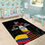 Colombia Champion Football Custom Area Rug Los Cafeteros Black Style LT9 - Wonder Print Shop