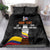 Colombia Champion Football Custom Bedding Set Los Cafeteros Black Style LT9 - Wonder Print Shop