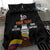 Colombia Champion Football Custom Bedding Set Los Cafeteros Black Style LT9 - Wonder Print Shop