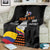 Colombia Champion Football Custom Blanket Los Cafeteros Black Style